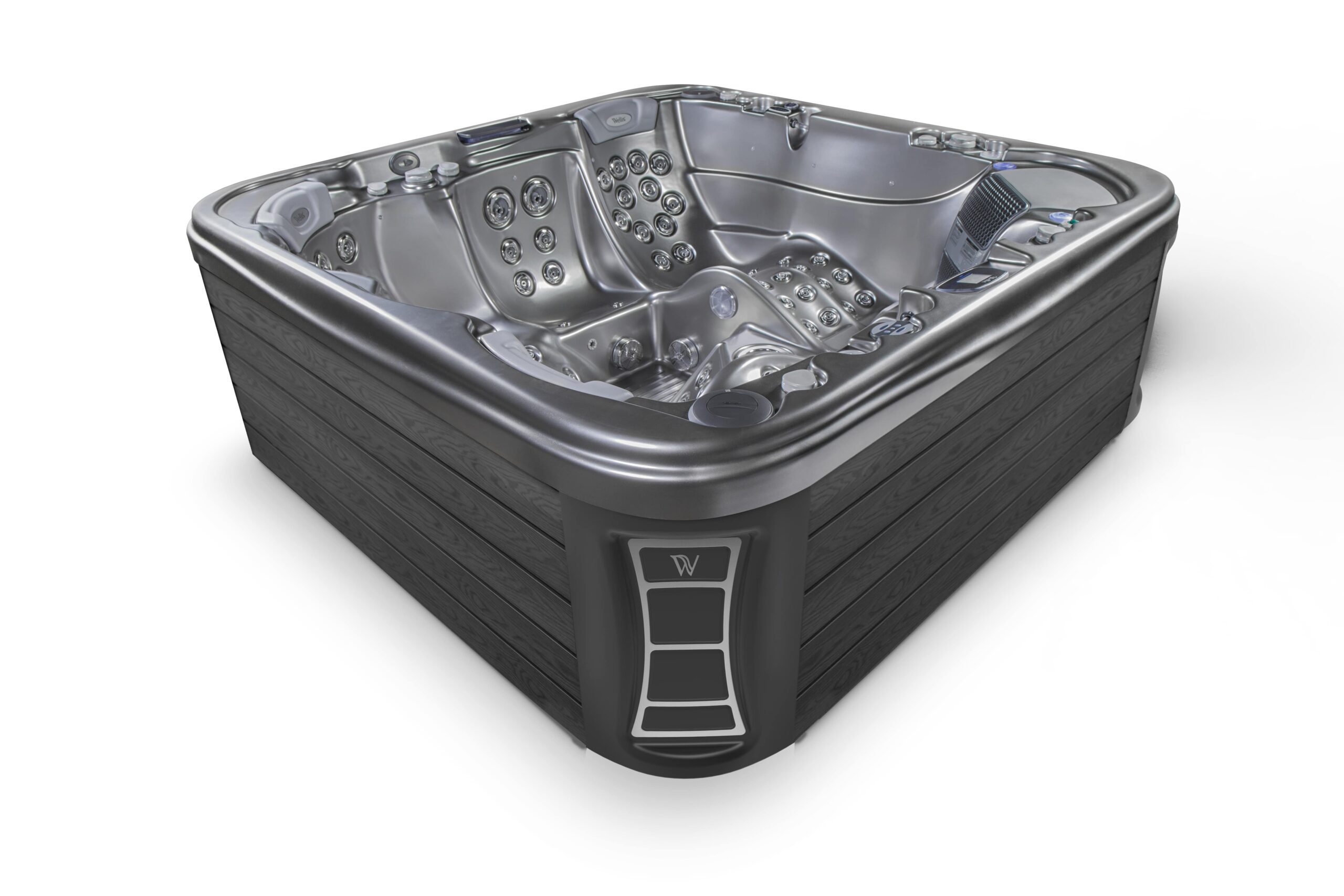 Luxury grey hot tub