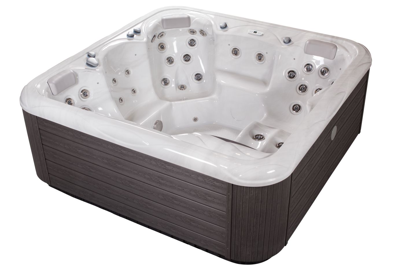 Large hot tub