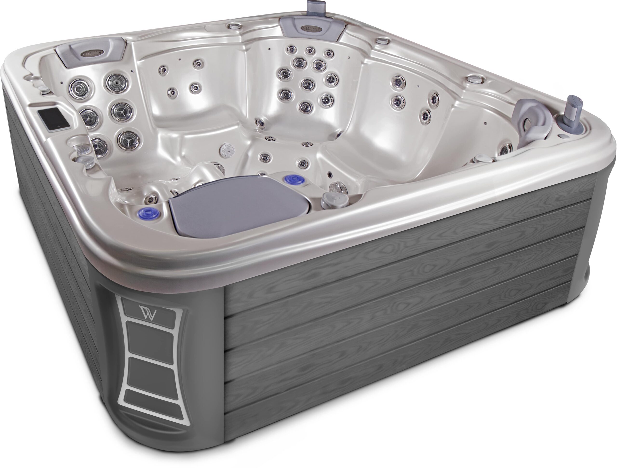 Large hydrotherapy hot tub